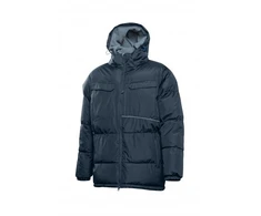 Blue LEON insulated jacket with hood navy mėlynas XL (54)