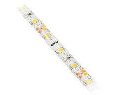 Blykstės juosta 2835, 300 LED šaltai baltos spalvos, 33 W, atspari vandeniui 8 mm, ritinys