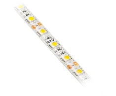 GTV Blykstės juosta 5050, 300 LED šiltai baltos spalvos, 72 W, atspari vandeniui 10 mm, ritiny