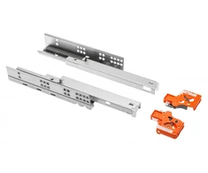 Bottom mounting guide P2O L=300, MODERN SLIDE, plate 18 mm