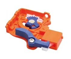 Bottom mounting guide P2O L=350, MODERN SLIDE, plate 18 mm