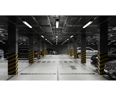 BRAGA hermetiškas šviestuvas, 30W, 3000lm, 4000K, AC180-250V, IP65, per skylę, 60 cm