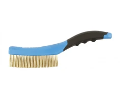 Brass wire brush, 4 x 16