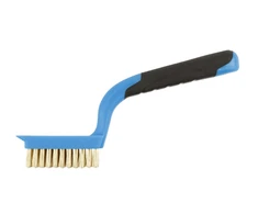 Brass wire brush, 5 x 11