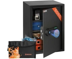 Brihard Business XL Biometric Black Pearl biuro seifas