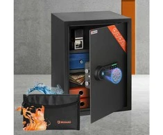 Brihard Business XL Biometric Black Pearl biuro seifas