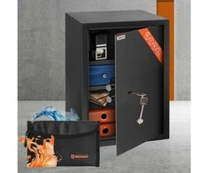 Brihard Business XL K Black Pearl biuro seifas
