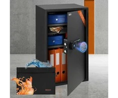 Brihard Business XXL Biometric Black Pearl biuro seifas