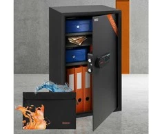 Brihard Business XXL LCD E Black Pearl biuro seifas