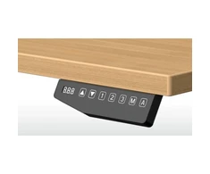 BSSD-L10-18/14 NB Height and width adjustable desk, juodas