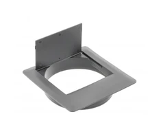Cable entry GTV, square, fi 60, anthracite