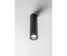 Lubinis šviestuvas Ceiling luminaire VIRGO, max. 250V, 50/60Hz, 57x152mm, IP20, max. 20W, Round, Juodas