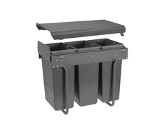 Clutch for 3D bottom mount guide with synchronization retarder, plate 18mm