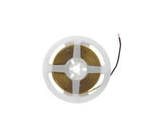COB LED Strip 12V free cut, 528LEDs/m,8mm, 11W/m, gel free, neutral baltas, 2x1m mini amp c