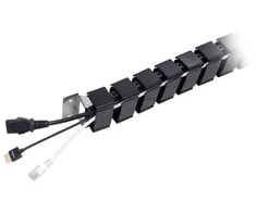 CS-13B Cable channel, 1300 mm, juodas