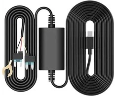 DDPAI M5S-H 12V/24 2A kabelis vaizdo registratoriui M5S - iš saugiklių dėžės į USB-C