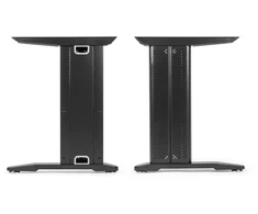 Desk frame with cover 500x600- 735H (KPL), matt juodas