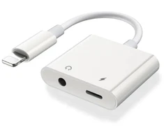 Digitalome adapteris LCB-108 2in1 Lightning / AUX 3.5mm