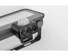 DOVER judesio jutiklio prožektorius, LED, 20W, 2200lm, CCT, AC180-250V, pilka