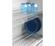 Drainer GTV BASIC 3, two-level, cabinet 400, for 16 - 18 mm slabs, 2x tray, chrome