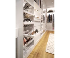 Drawer Elite for shoes 900 mm with soft closing, baltas