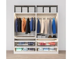 Drawer Elite with wire basket 700 mm with soft closing, baltas
