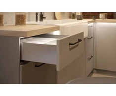Drawer system AXISPRO 550mm baltas - medium size H116