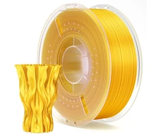 Elegoo Silk PLA 1.75mm 1kg šilko aukso spalvos plastikas 3D spausdinimui