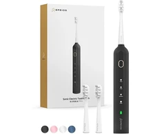 Elektrinis dantų šepetėlis EPEIOS EPET003 Sonic, juodas