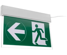 Emergency luminaire SALED-1, LED, 3W, 250lm, 6400K, AC220-240V, 1h, dual-mode