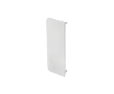 End cap for C profile - full, VELLO handleless system with LED function, baltas (10 pcs / p