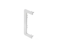 End cap for C profile, incomplete, VELLO handleless system with LED function, baltas (10 pc