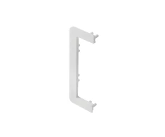 End cap for C profile, incomplete, VELLO handleless system with LED function, baltas (10 pc