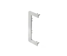 End cap for C profile, incomplete, VELLO handleless system with LED function, pilka (10 pcs