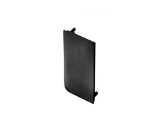 End cap for L profile - full, VELLO handleless system with LED function, juodas left (10 pc