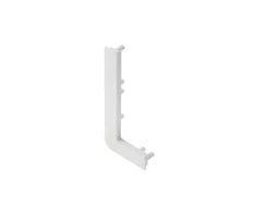 End cap for L profile, incomplete, VELLO handleless system with LED function, baltas left (