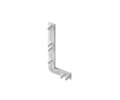 End cap for L profile, incomplete, VELLO handleless system with LED function, pilka right (