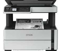 Epson 3 in 1 spausdintuvas EcoTank M2170 Mono, Inkjet, All-in-one, A4, Wi-Fi, Baltas (Pažeista pakuotė)