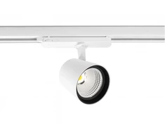 EXPO Track Spotlight, LED, 30W, 3000lm, CCT, AC180-250V, 60°, CRI90+, baltas