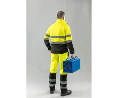 EXTER warning softshell jacket yellow 3XL (58)