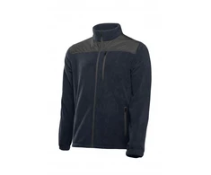 EZRA fleece sweatshirt with OXFORD navy mėlynas 2XL (56)