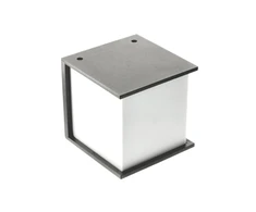 Facade luminaire LEO, E27, max. 18 W, IP54, graphite