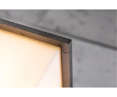 Facade luminaire LEO, E27, max. 18 W, IP54, graphite