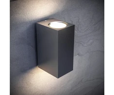 Fasadinis dvikryptis šviestuvas, TIAGO KW, GU10, MAX.2x35W, IP54, AC220-240V, 50/60Hz, juo