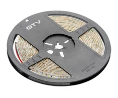 Flash Tape 2835MW, 600 LED neutral baltas, 7,6W/m, waterproof 8mm, roll 5m, 12V