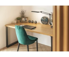 Frame leg GTV INDUSTRIA, rectangle PRO, H=710 mm, W=820 mm, profile 80 x 80, steel, juodas