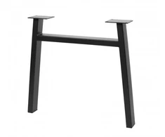 Frame leg GTV INDUSTRIA, trapezoid with crossbar, H=710 mm, W=820 mm, profile 80 x 40, ste