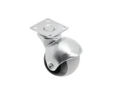 Furniture caster Spain, 50 mm, pilka