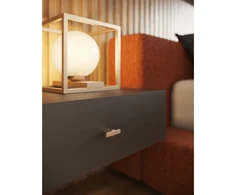Furniture knob GTV RAY, ZnAl, brushed auksinis