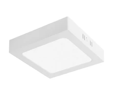 G-TECH FABRO Downlight, LED, 12W, 1200lm, 4000K, AC220-240V, IP40, surface-mounted, square